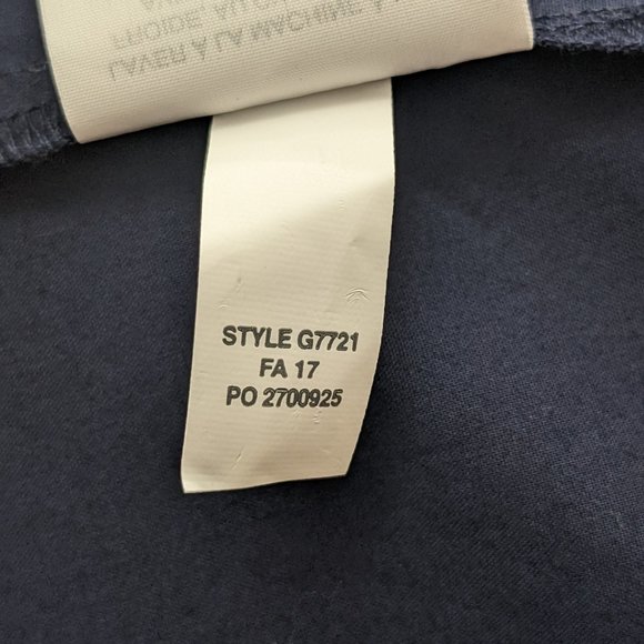 NWT J Crew Women One-shoulder Bow Top Blouse Size 2 Navy Blue G7721 - Picture 11 of 12